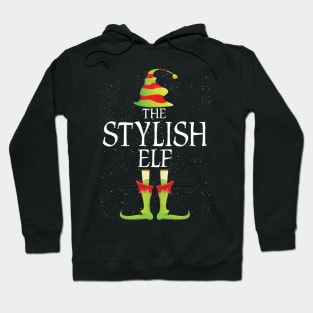Stylish Elf Family Matching Christmas Group Funny Gift Hoodie